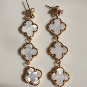Beautiful Pearlescent Earrings